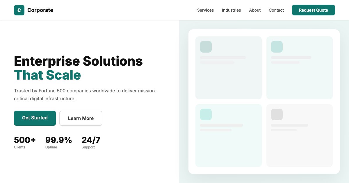 Corporativo Elegante